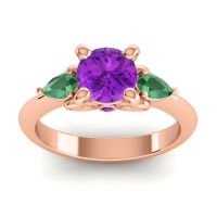 Three Stone Divya Ring