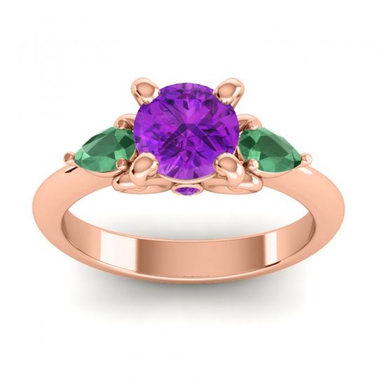 Three Stone Divya Ring