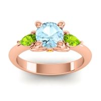 Three Stone Divya Ring