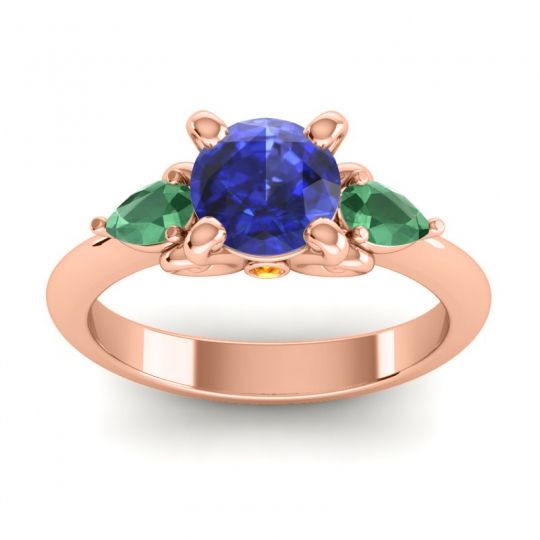 Three Stone Divya Ring