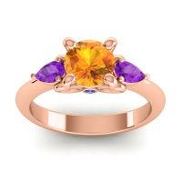 Three Stone Divya Ring