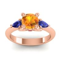 Three Stone Divya Ring