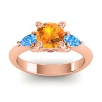 Three Stone Divya Ring