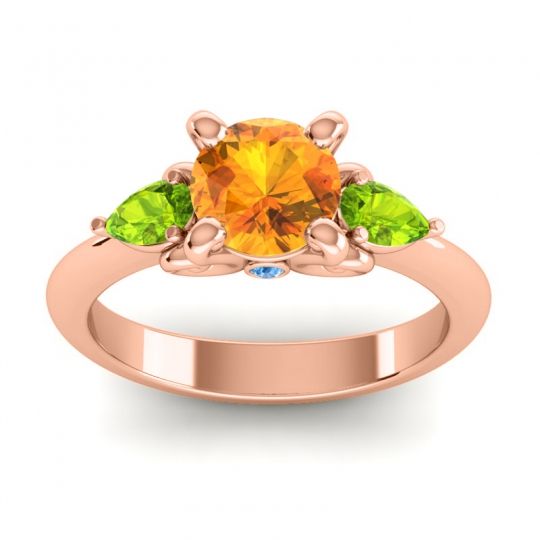 Three Stone Divya Ring