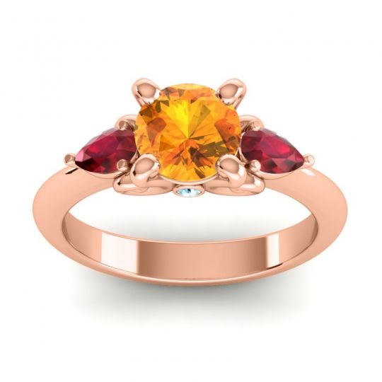 Three Stone Divya Ring