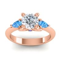 Three Stone Divya Ring