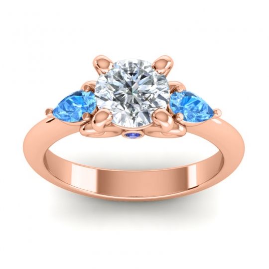 Three Stone Divya Ring