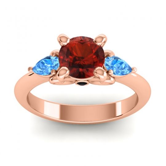 Three Stone Divya Ring