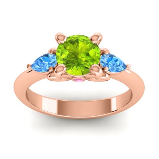 Three Stone Divya Ring