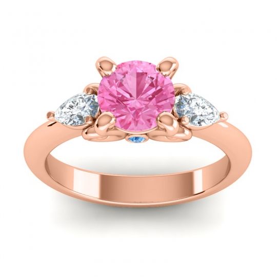 Three Stone Divya Ring