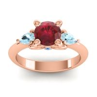 Three Stone Divya Ring