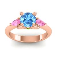 Three Stone Divya Ring
