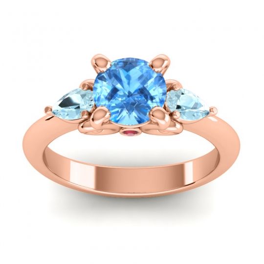 Three Stone Divya Ring