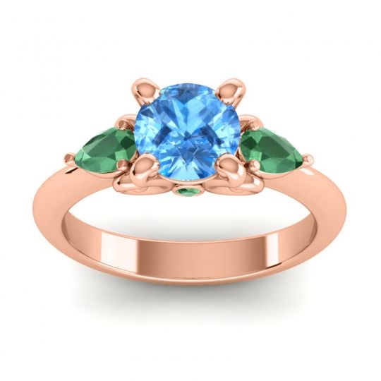 Three Stone Divya Ring