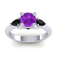 Three Stone Divya Ring