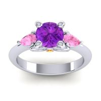 Three Stone Divya Ring