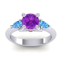 Three Stone Divya Ring