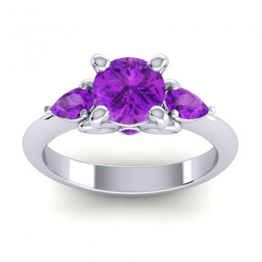 Three Stone Divya Ring