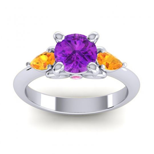 Three Stone Divya Ring