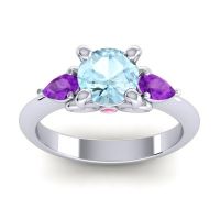 Three Stone Divya Ring