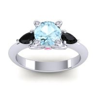 Three Stone Divya Ring