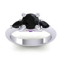 Three Stone Divya Ring