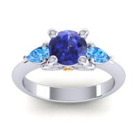 Three Stone Divya Ring