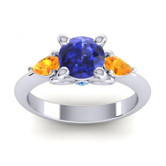 Three Stone Divya Ring