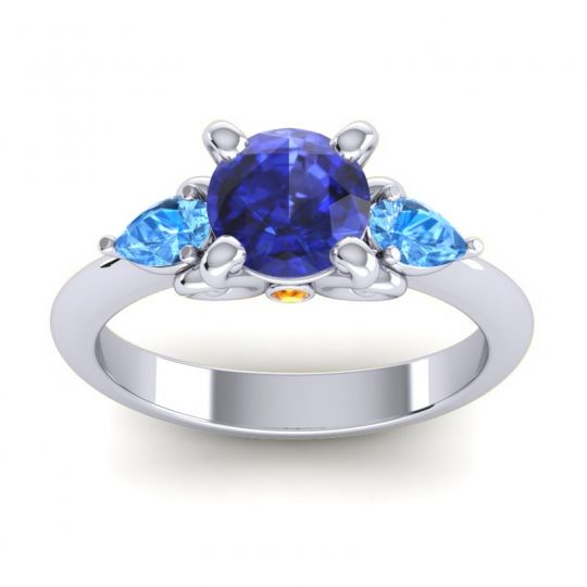 Three Stone Divya Ring