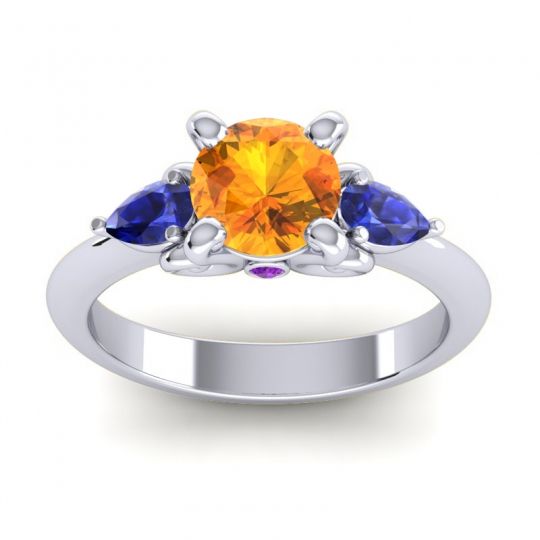 Three Stone Divya Ring