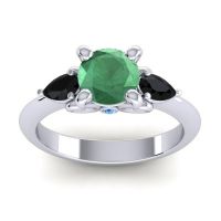 Three Stone Divya Ring