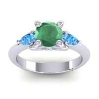 Three Stone Divya Ring