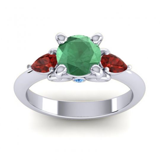 Three Stone Divya Ring