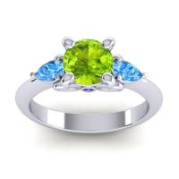 Three Stone Divya Ring
