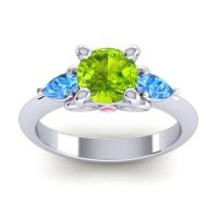 Three Stone Divya Ring