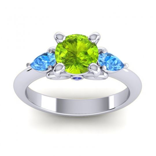 Three Stone Divya Ring