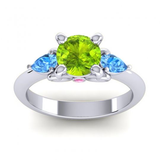 Three Stone Divya Ring