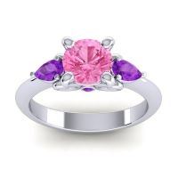Three Stone Divya Ring