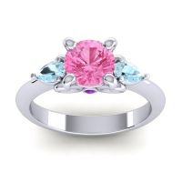 Three Stone Divya Ring