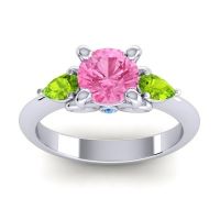 Three Stone Divya Ring