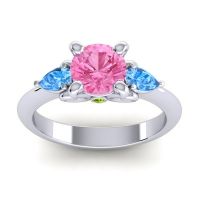 Three Stone Divya Ring