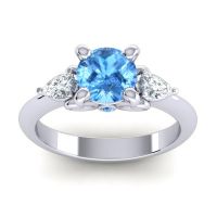Three Stone Divya Ring