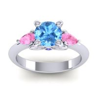 Three Stone Divya Ring