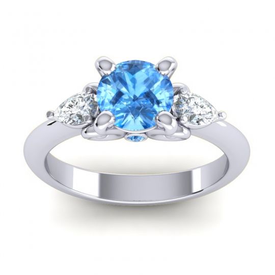 Three Stone Divya Ring