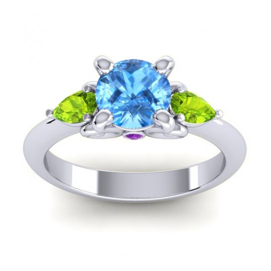 Three Stone Divya Ring