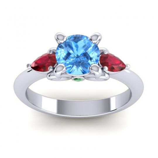 Three Stone Divya Ring