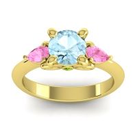 Three Stone Divya Ring