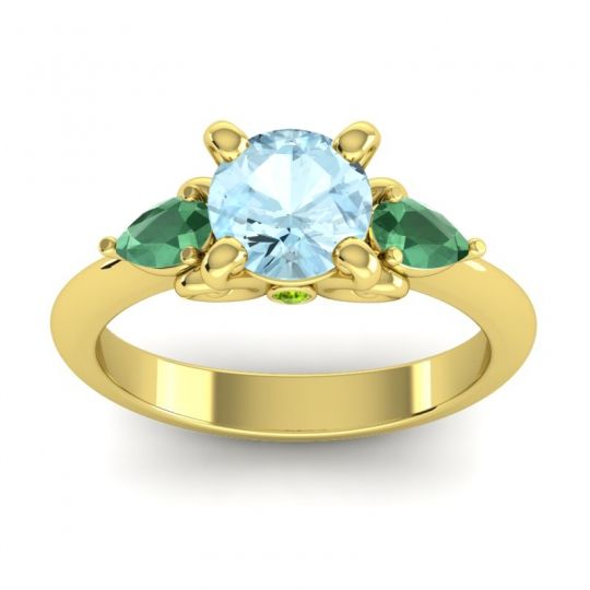 Three Stone Divya Ring