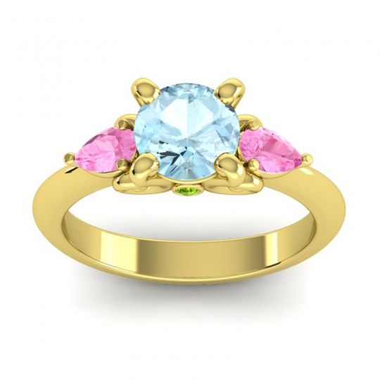 Three Stone Divya Ring