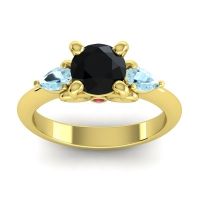 Three Stone Divya Ring